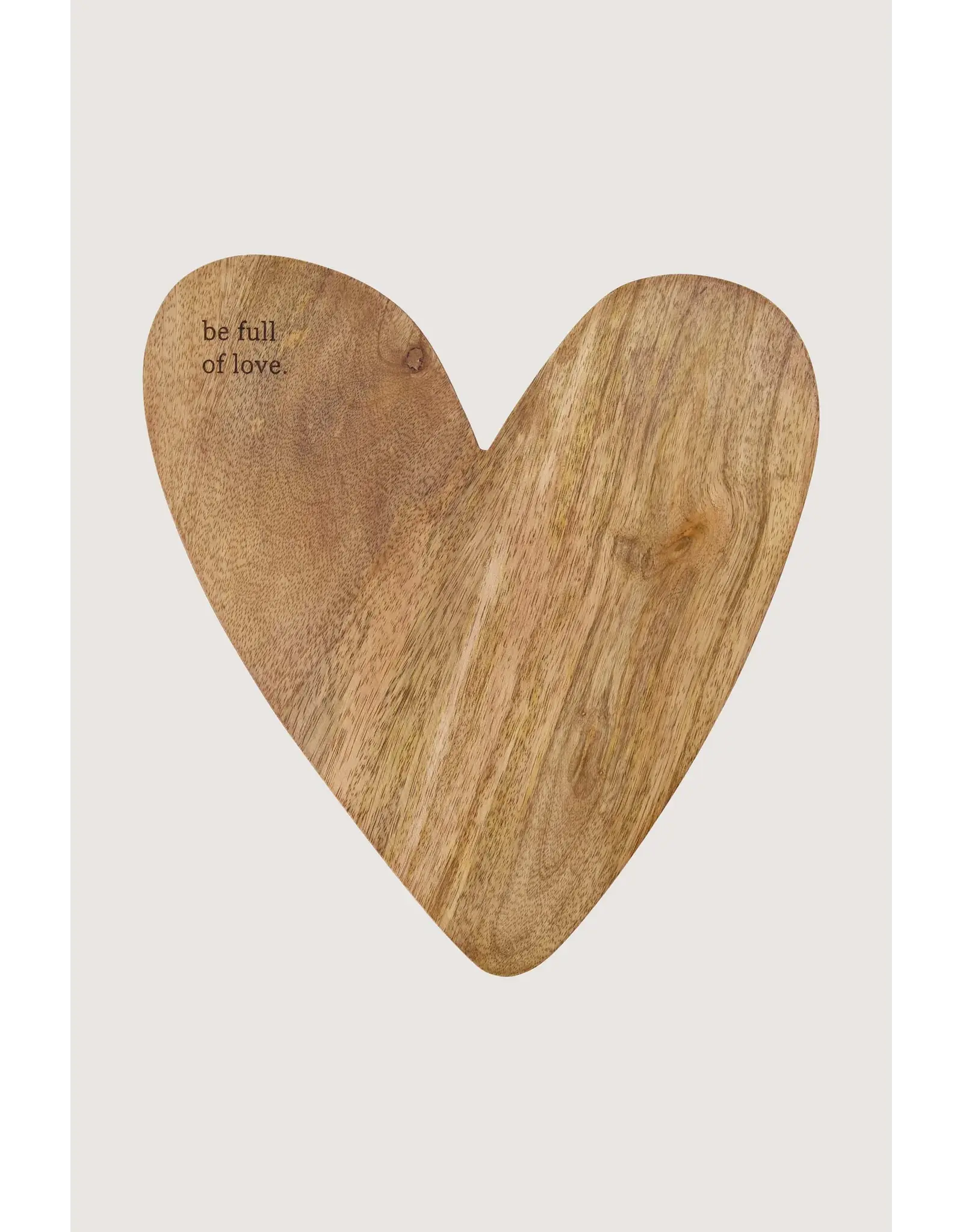 Borrelplank hart Be full of love