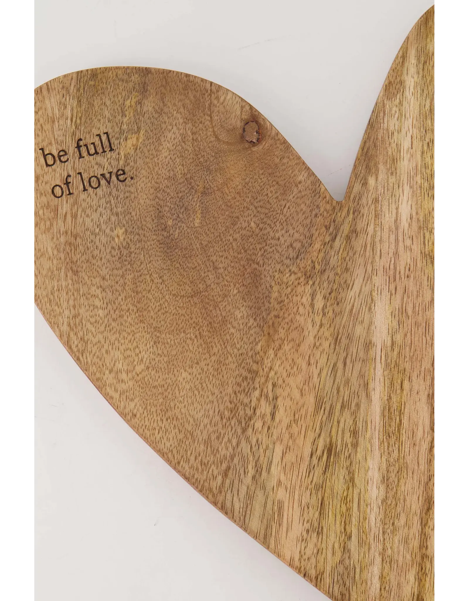 Borrelplank hart Be full of love