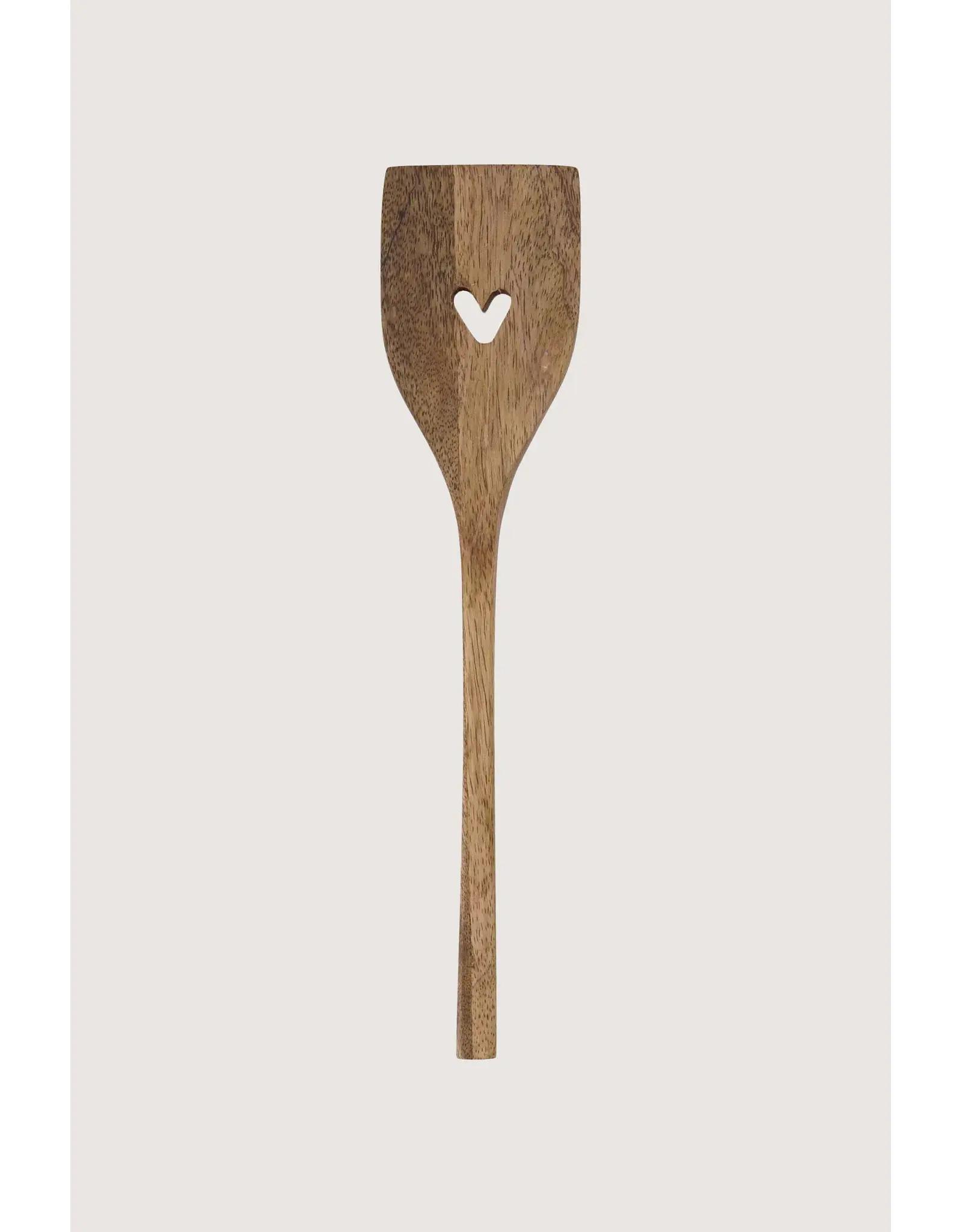Spatel hout hart
