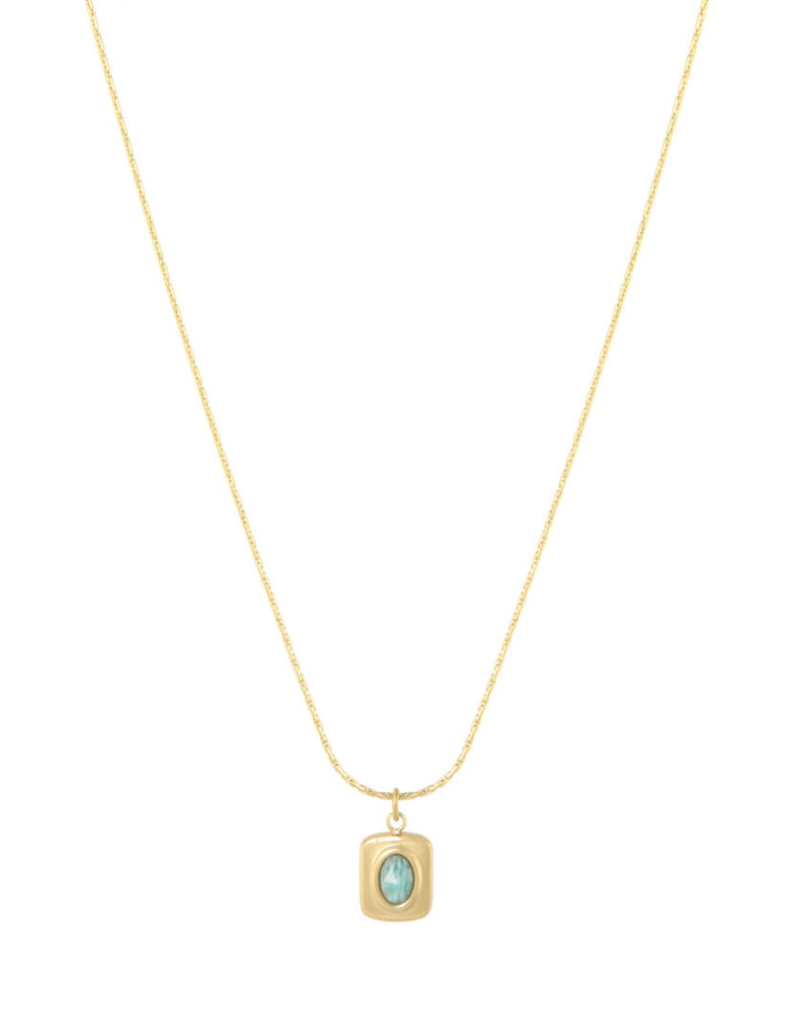Ketting gemstone in kastje