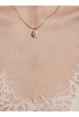 Ketting gemstone in kastje