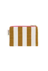 Portemonnee Caramel/ecru streep