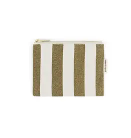 Portemonnee Olive/ecru