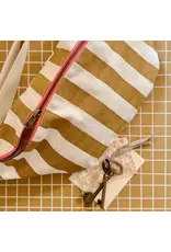 Heuptasje Caramel/ecru streep