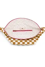 Heuptasje Caramel/ecru check