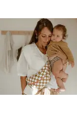 Heuptasje Caramel/ecru check