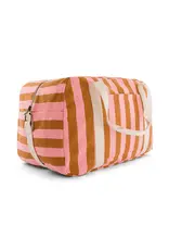 Weekendtas Caramel/roze