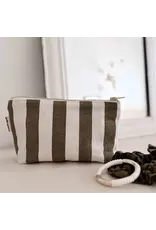 Make-up tasje Olive/greige