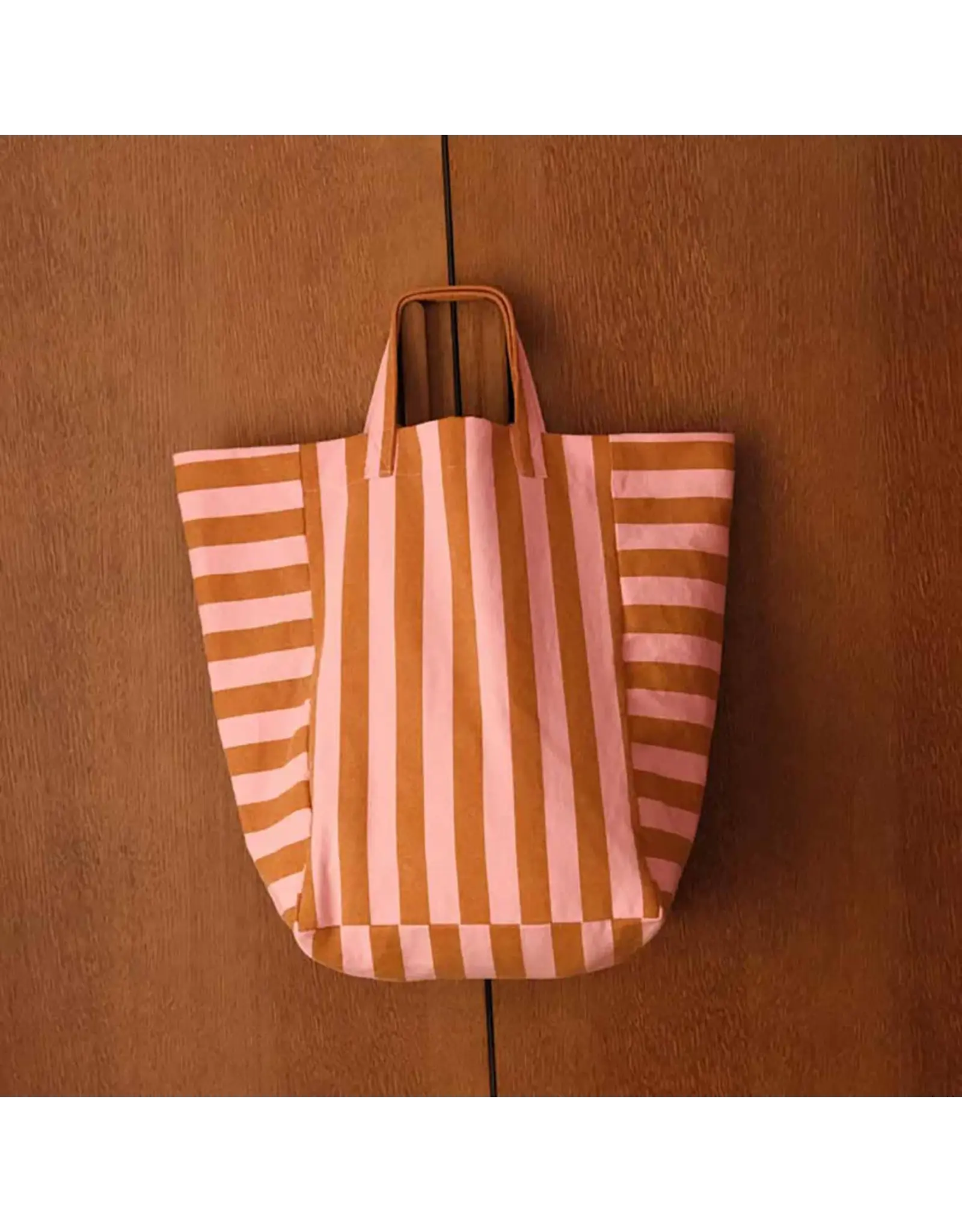 Draagtas Caramel/roze