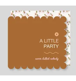 Wenskaart A little party