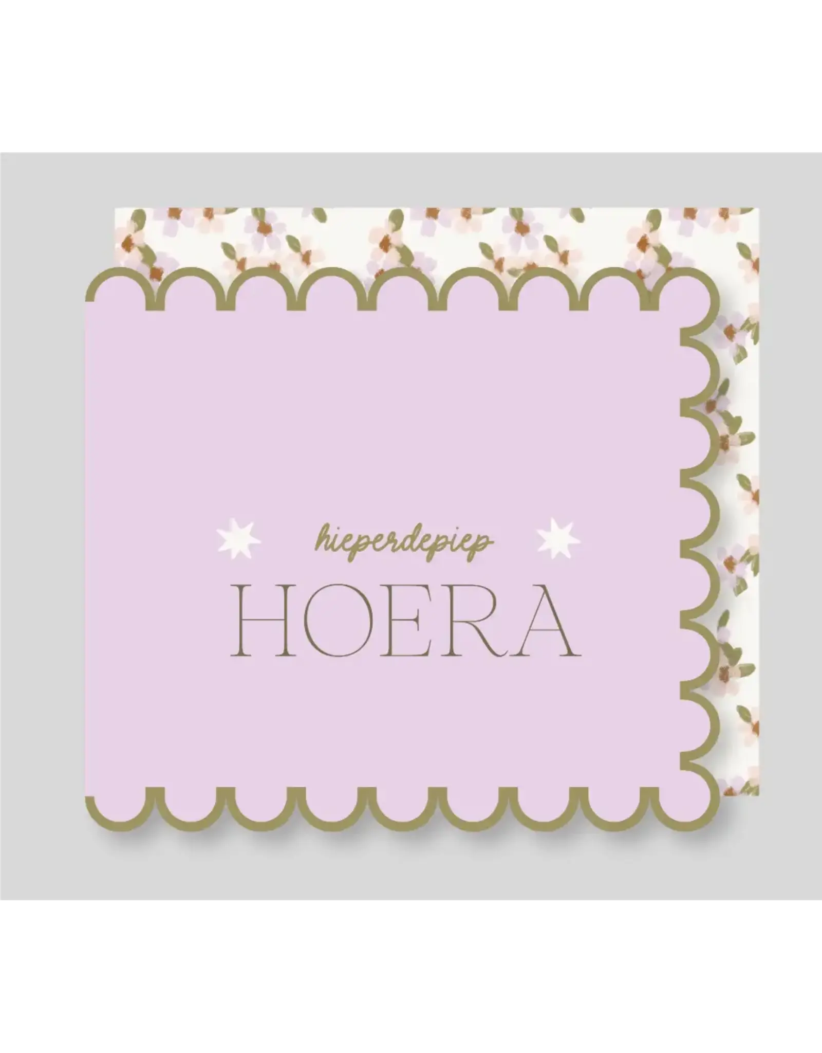 Wenskaart Hieperdepiep hoera