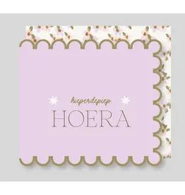 Wenskaart Hieperdepiep hoera