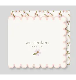 Wenskaart We denken aan je