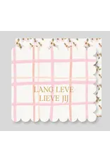 Wenskaart Lang leve lieve jij