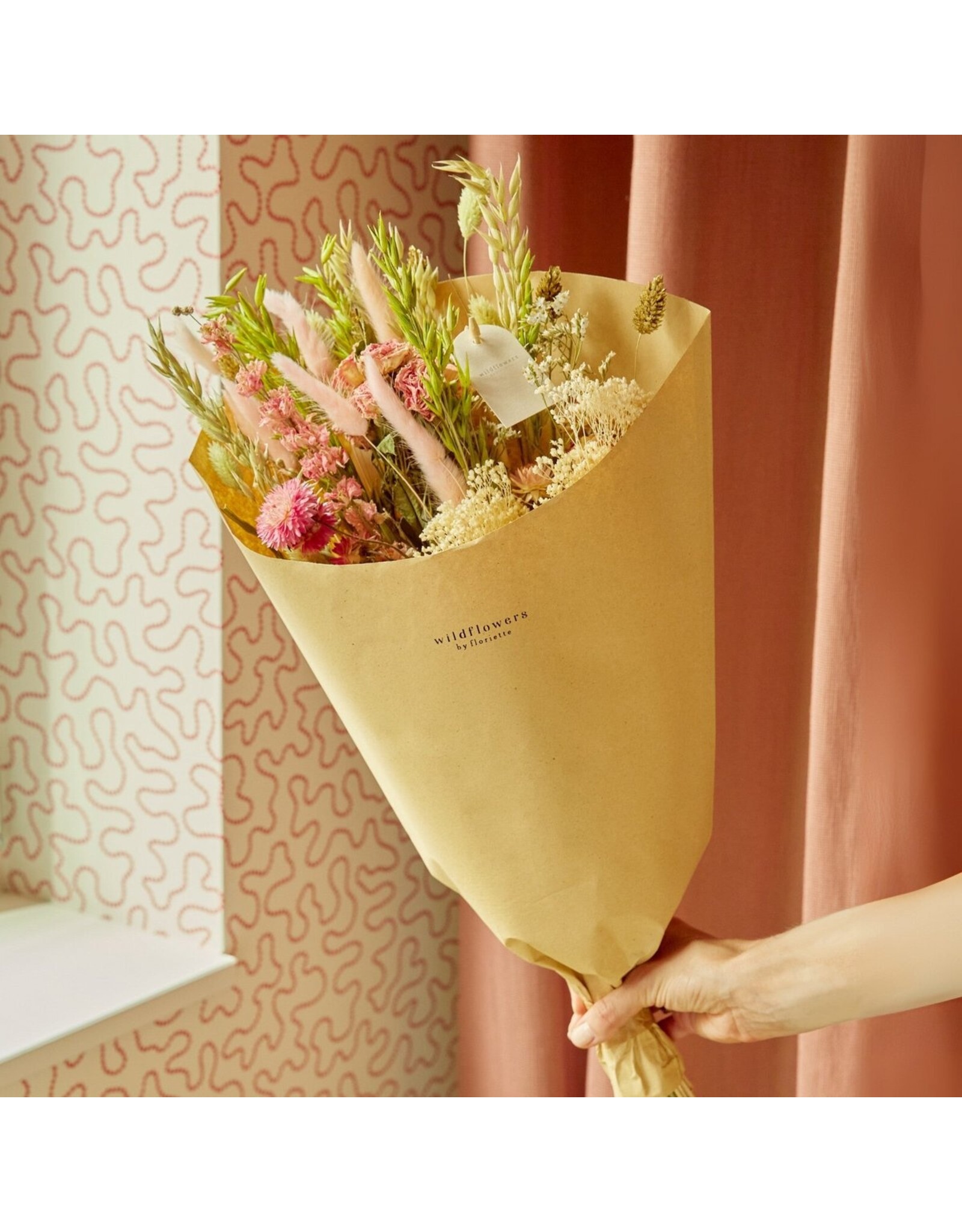 Droogbloemen Pink Large