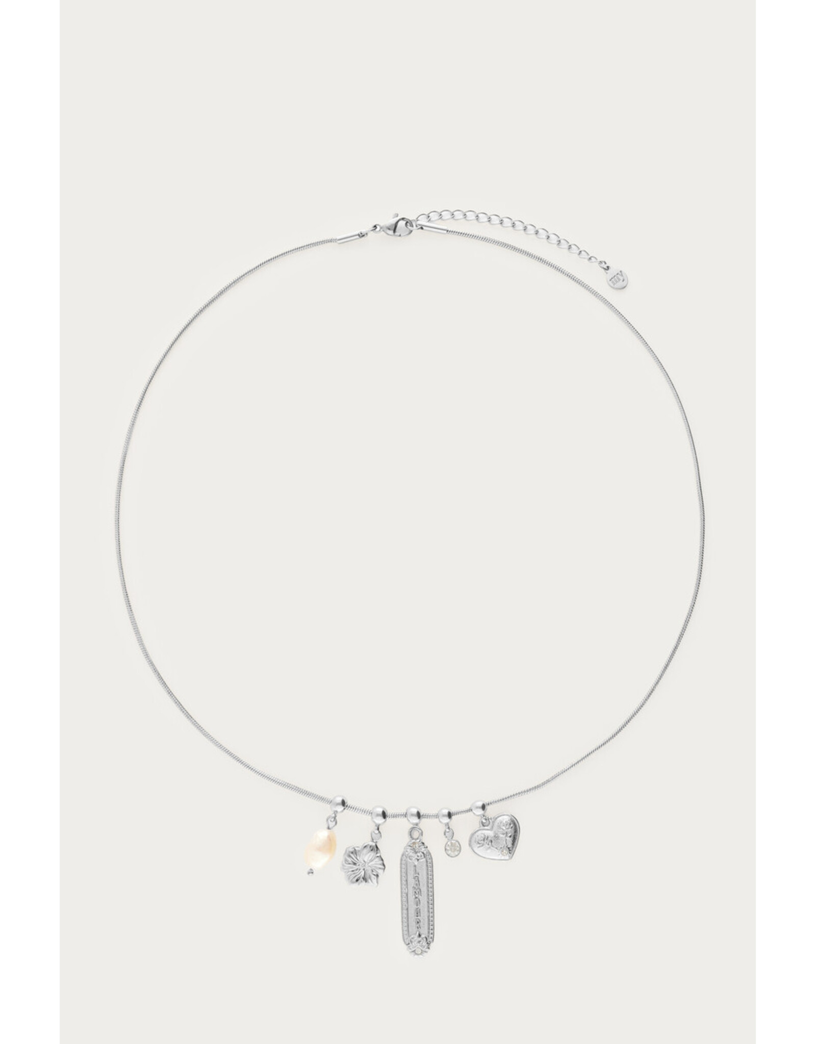 Ketting l'amour zilver