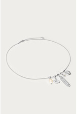 Ketting l'amour zilver