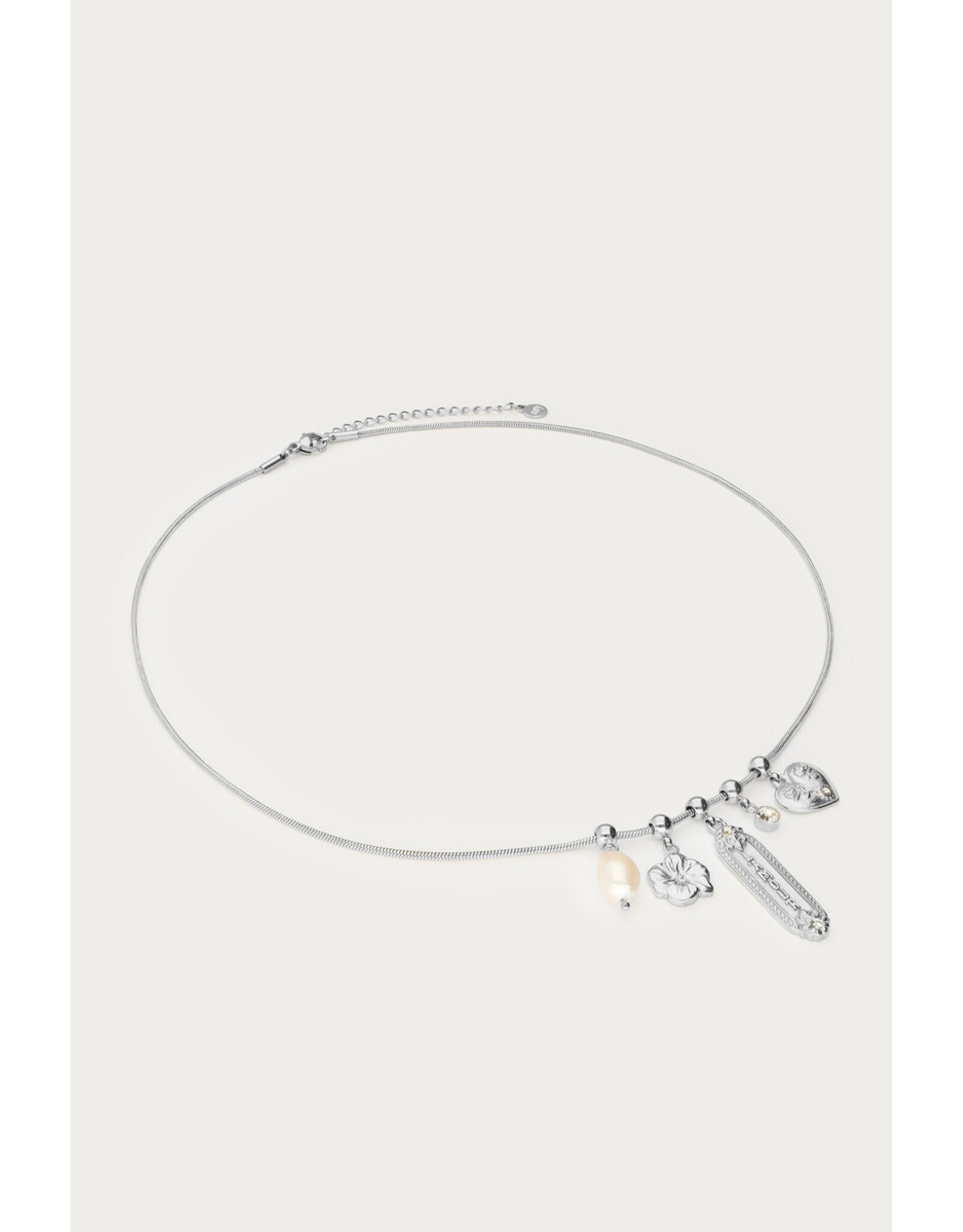 Ketting l'amour zilver
