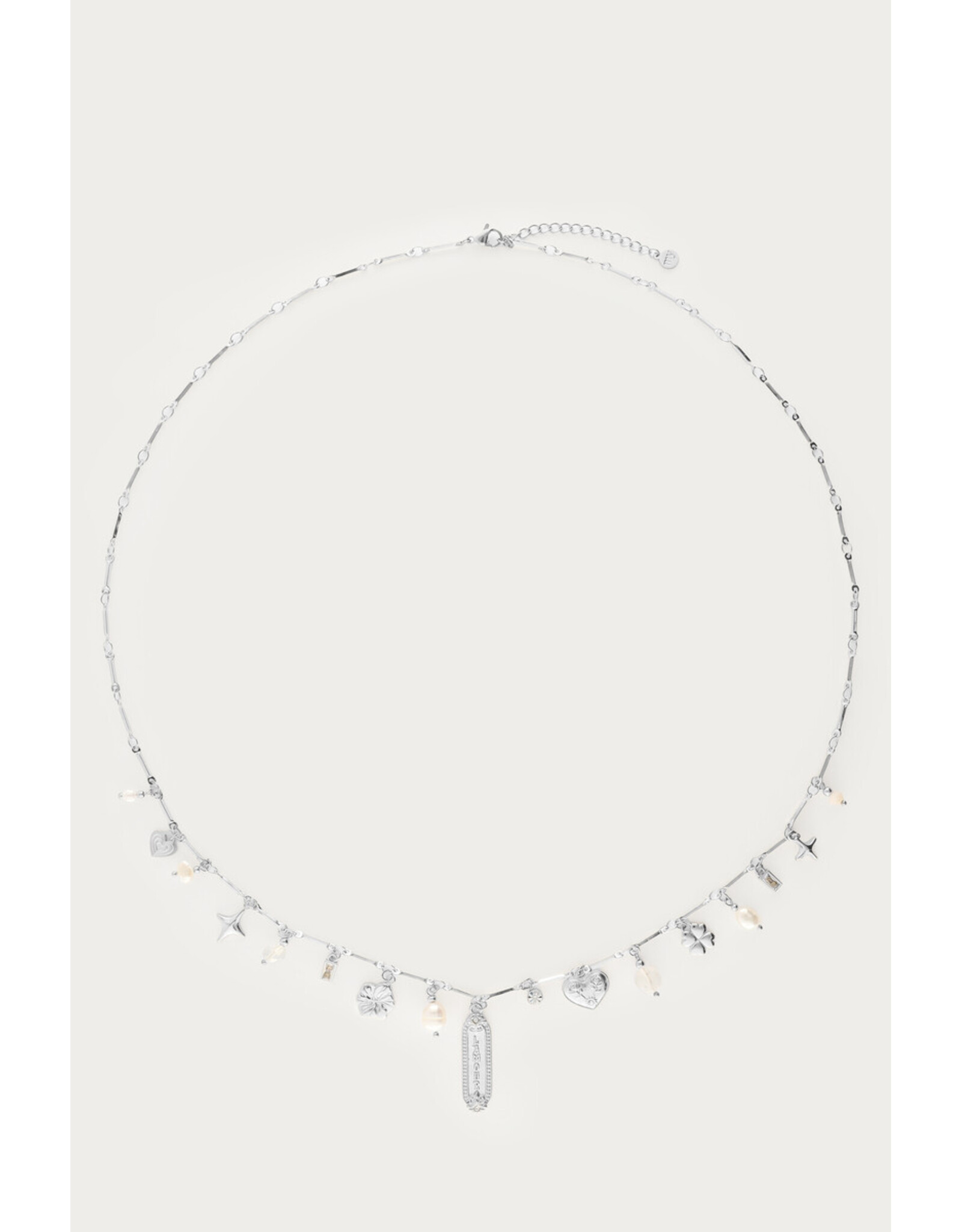 Ketting l'amour lang zilver