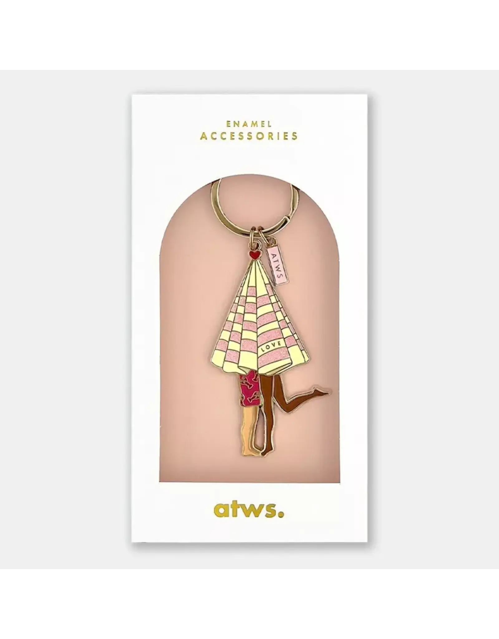 Sleutelhanger Beach love