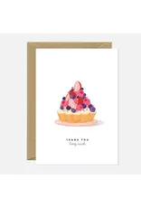 Wenskaart Thank you berry much