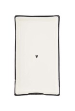 Servethouder keramiek rechthoek