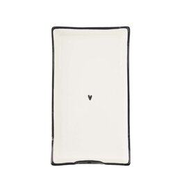 Servethouder keramiek rechthoek