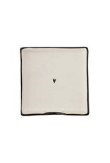 Servethouder keramiek vierkant