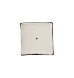 Servethouder keramiek vierkant