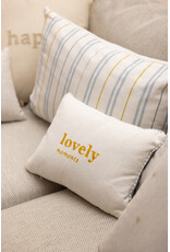 Kussen strepen franjes