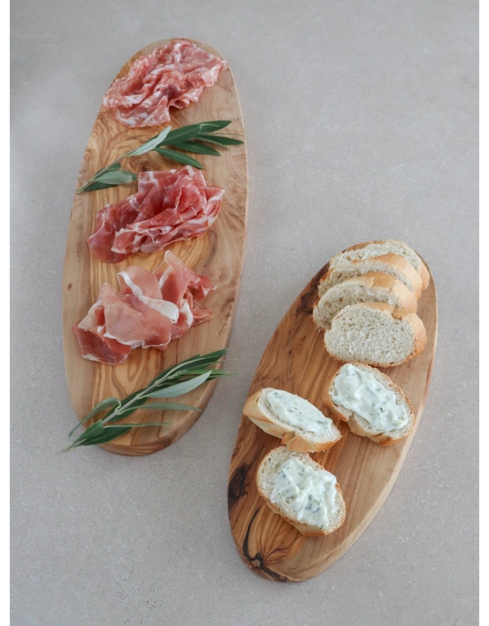 Serveerplank olivewood ovaal L