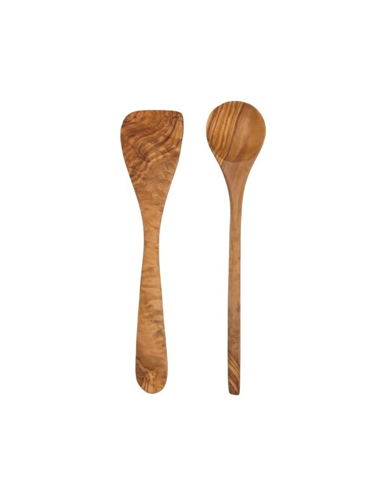 Set 2 keukenlepels olivewood