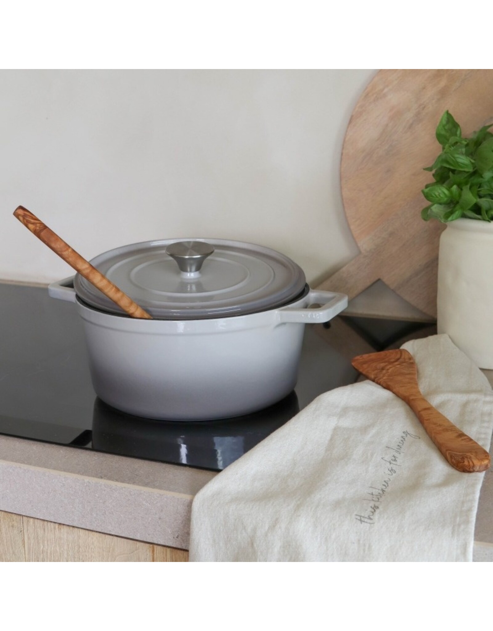 Set 2 keukenlepels olivewood