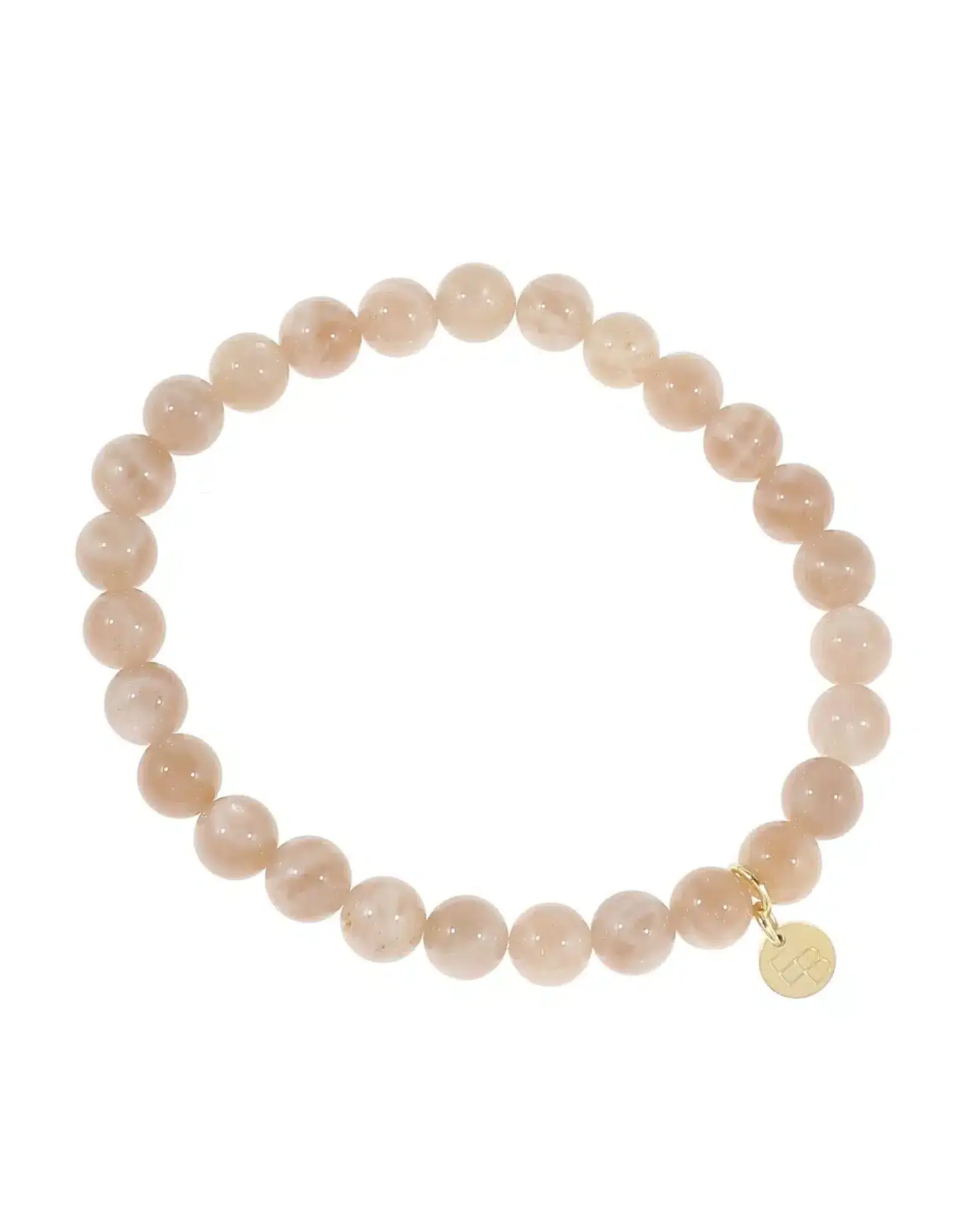 Armband bolletjes roze