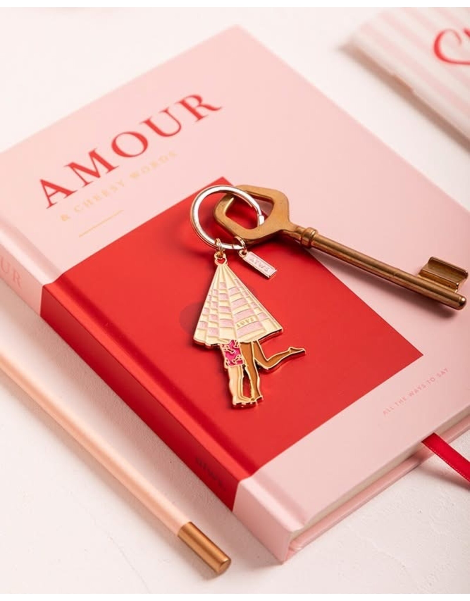 Sleutelhanger Beach love