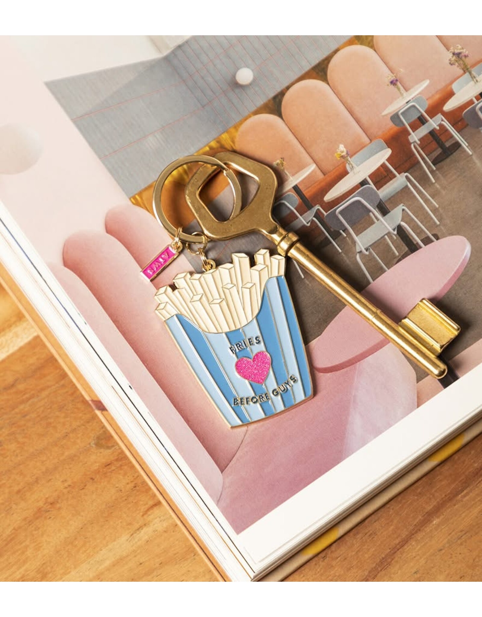 Sleutelhanger Fries before guys