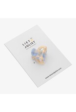 Haarspeld denim mini boog