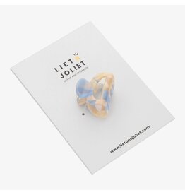 Haarspeld denim mini boog