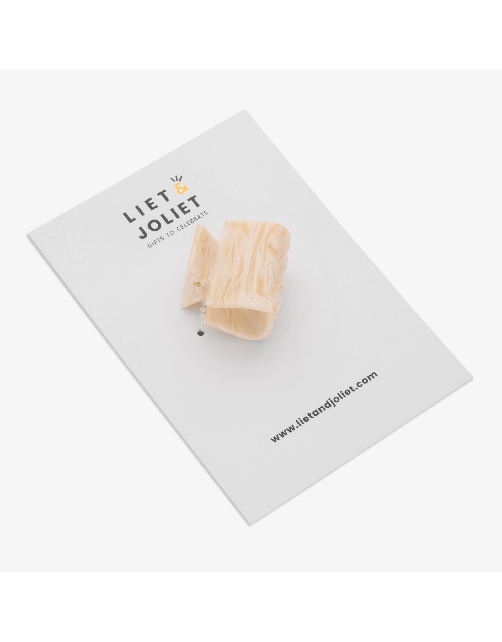 Haarspeld mini beige