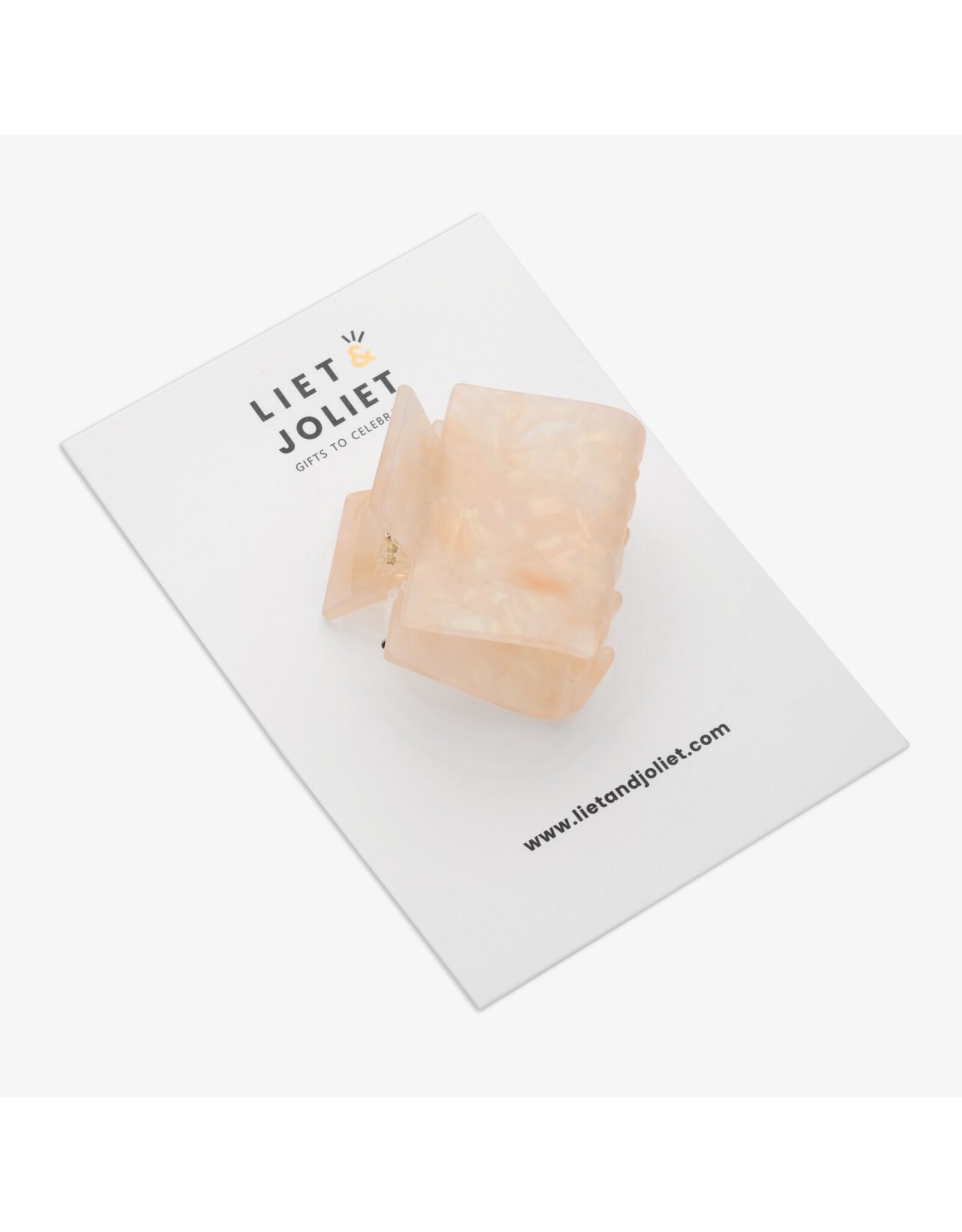 Haarspeld beige glim