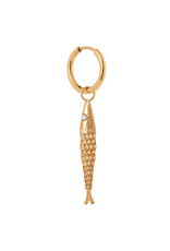 Oorbellen Fish pearl