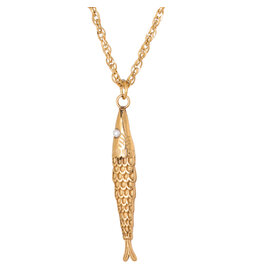 Ketting fish pearl