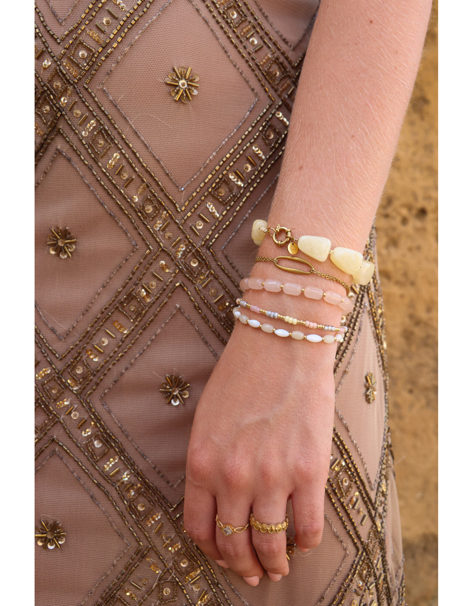 Armband soft rainbow