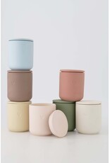 Geurkaars keramiek hartje blauw