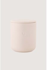 Geurkaars keramiek hartje roze