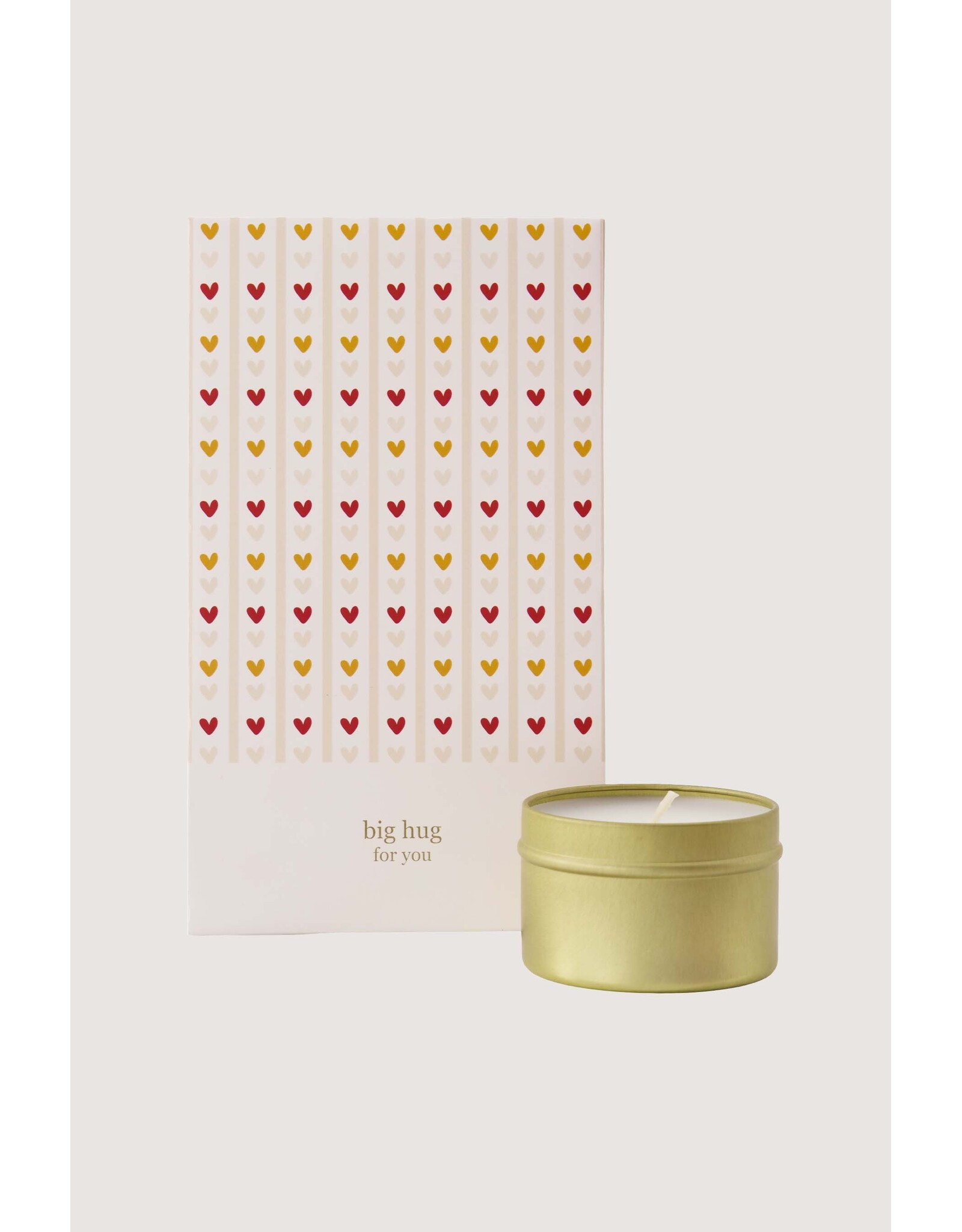 Geurkaars tin in zakje Big hug