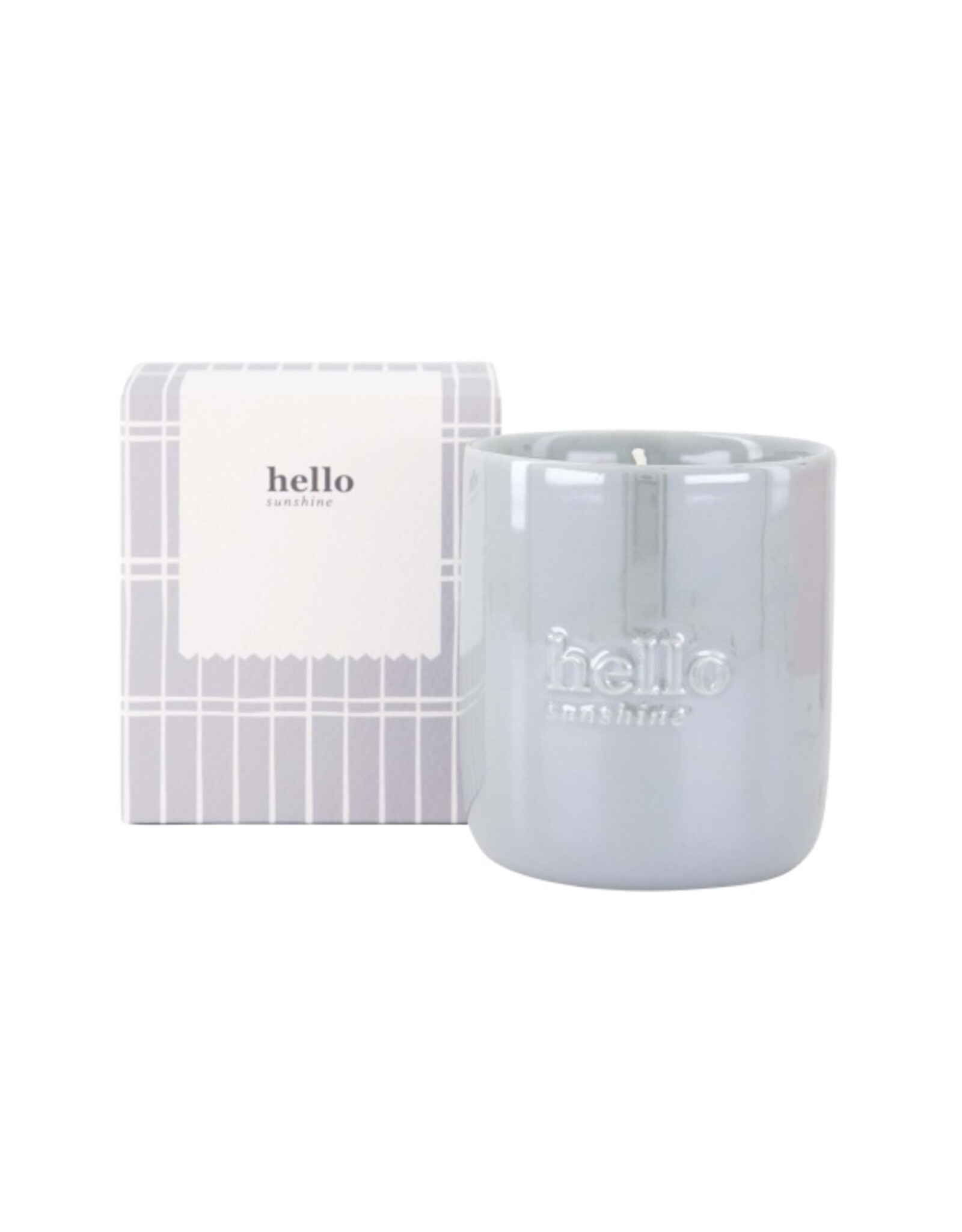Geurkaars hello doosje