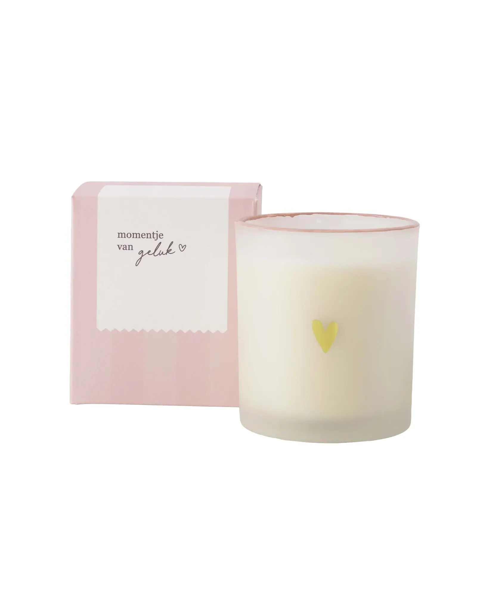 Geurkaars doosje momentje van geluk