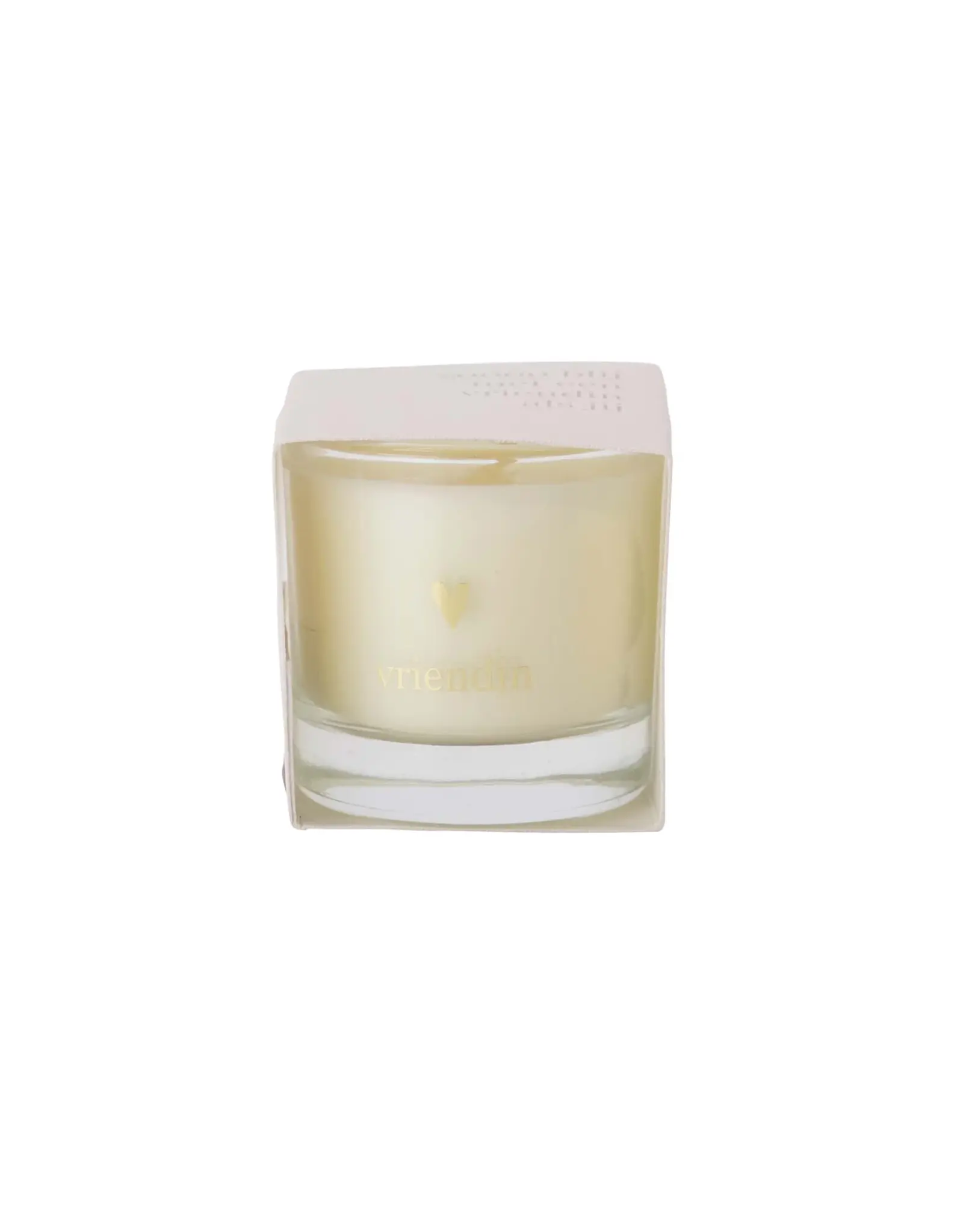 Geurkaarsje in wikkel vriendin