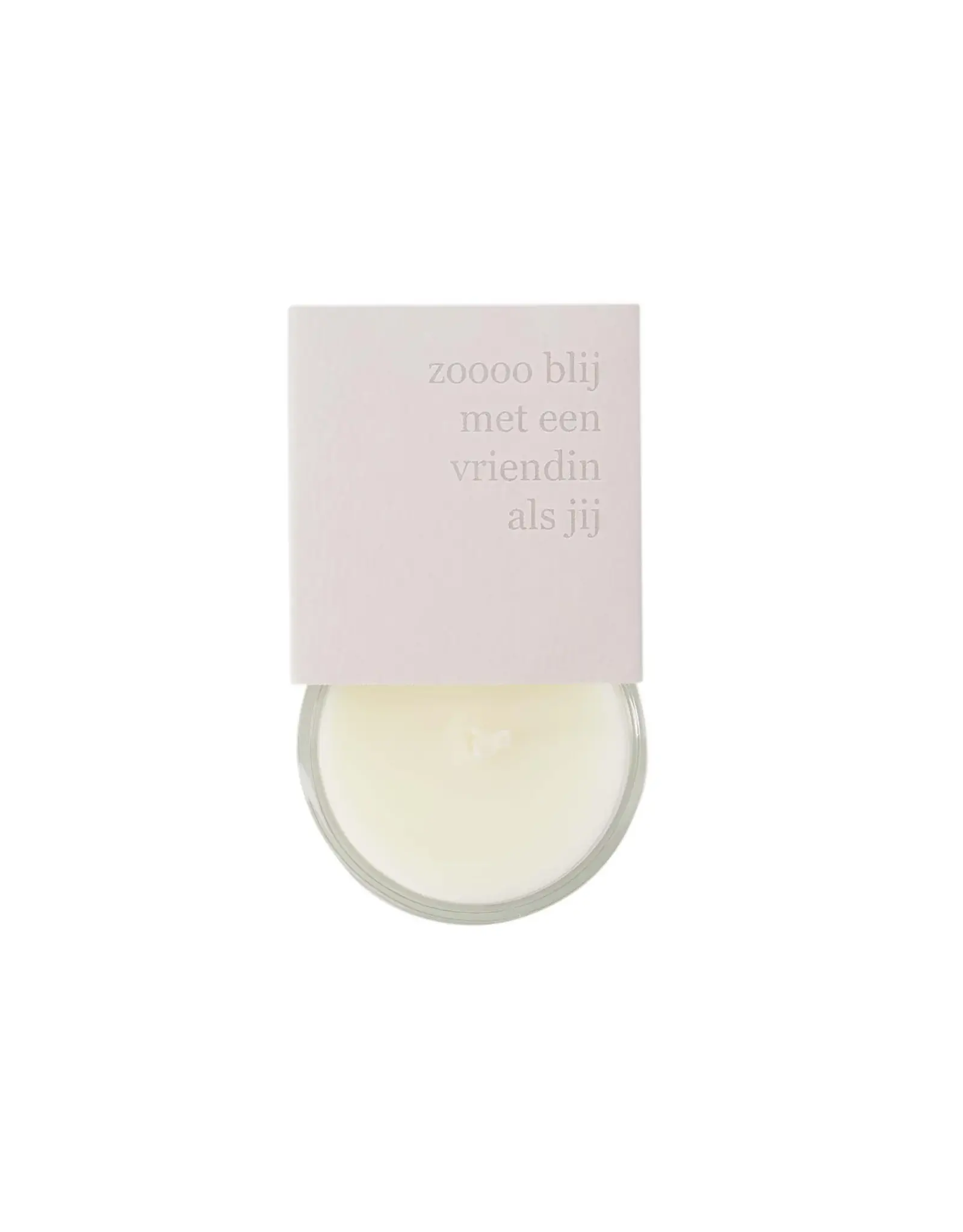 Geurkaarsje in wikkel vriendin